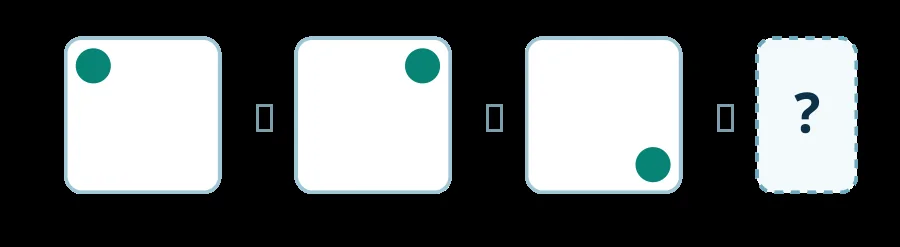 SHL inductive reasoning visual practice question 8